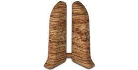 Торцевая пара (заглушка левая и правая) Лексида 55мм, 201 Дуб